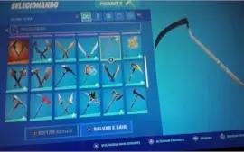 VENDO CONTA DE FORTNITE RARA (MINTY, WONDER, SKIN DO CASTRIN
