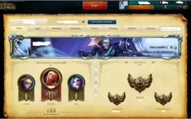 Conta LOL Borda DIAMANTE TODOS Campeões e RUNAS