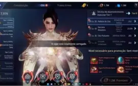 Conta level 75 MIR4 SA2-SA84