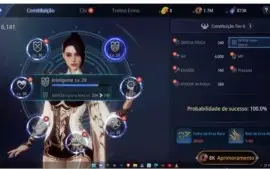 Conta level 75 MIR4 SA2-SA84