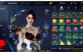 Conta level 75 MIR4 SA2-SA84