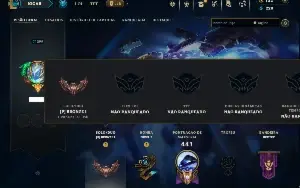 Bronze 1 com TODOS os Champs e 203 Skins +3 Prestigios