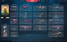 Conta valorant com mais de 2000 gastos em skin