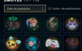 Conta de LoL
