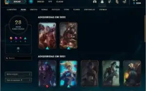 Conta de LoL