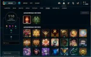 Conta de LoL