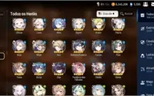 Conta epic seven servidor global