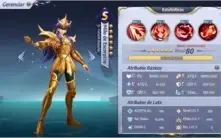 Conta Saint Seiya Awakening A29 nvl 48