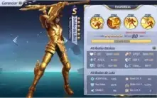 Conta Saint Seiya Awakening A29 nvl 48