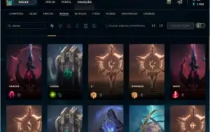CONTA LVL 161/ TODOS OS CHAMPS / VÁRIAS SKINS