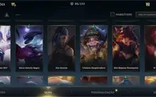 Conta wild rift platina lll + 25 skins
