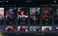Conta wild rift platina lll + 25 skins