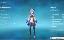 Ar 57, Hu tao c1, Eula e Canção dos pinhos, Ganyu