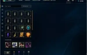 Conta Lol lvl 25 unranked capsulas intactas