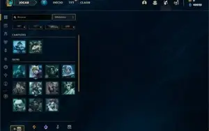Conta ouro 2 com 25 Champs e 4 Skins + 11 Fragmentos