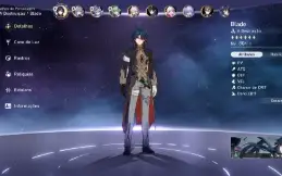 Honkai Star Rail TL70 - Blade E1 + BIS / Muitos 5✯