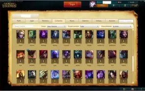 CONTA DE LEAGUE OF LEGENDS BORDA DIAMANTE 65 champ - 44 skin