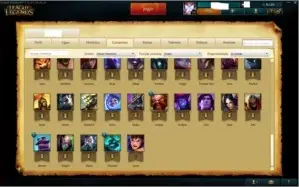 CONTA DE LEAGUE OF LEGENDS BORDA DIAMANTE 65 champ - 44 skin