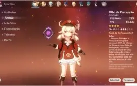 Conta GENSHIN - [NA] - AR 37 - Klee