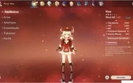 Conta GENSHIN - [NA] - AR 37 - Klee