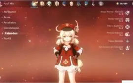 Conta GENSHIN - [NA] - AR 37 - Klee