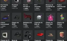 Conta roblox com +170 itens (10 LIMITEDS)
