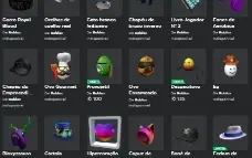 Conta roblox com +170 itens (10 LIMITEDS)