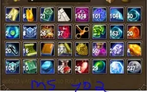 MS 102 RB2 arma r8 up2 com refino e acc brinde na msm lvl up