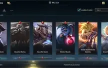 WILD RIFT 94 SKINS {18 LENDÁRIAS}; DADOS DE CRIAÇÃO;PASSE ON