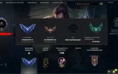 Conta de Lol - Diamante 2 - MMR BOM - 114 REAIS
