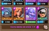 conta clash of clans/ clash royale