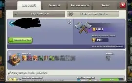 conta clash of clans/ clash royale