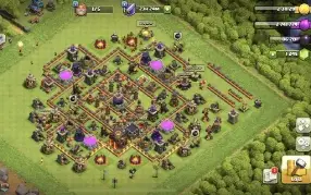 Conta Clash of Clans  cv10 full