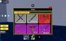 Conta Roblox: Blox Fruits + King Legacy
