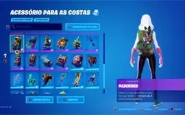 CONTA FORTNITE - VARIAS SKINS LENDARIAS, 1.000 VBUCKS