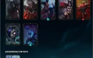 Conta de lol (15skins) com mmr boosted Diamond4