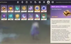 Conta AR 52 Xiao C1 + Childe + Baal + Mochileiro