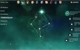 Conta AR 52 Xiao C1 + Childe + Baal + Mochileiro