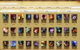 Conta Gold 1 +92 Champions +80 Icones +16 Skins +6 Pag.Runas