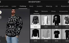 Vende-se conta masculina no IMVU