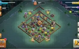 Conta Clash Of Clans Cv9 Full heróis 30/27 + 2124 gemas