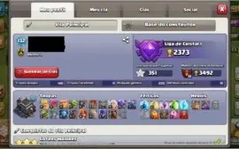 Conta Clash Of Clans Cv9 Full heróis 30/27 + 2124 gemas