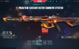 Conta Valorant com skins de faca vandal phantom e muito mais