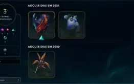 CONTA LOL COM 5K DE RP, LEONA EDIÇÃO DE PRESTÍGIO E MUITO MA
