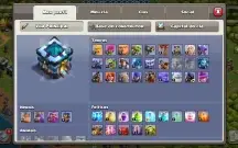Clash of Clans CV 13 Full CV 12 7500+ Gemas