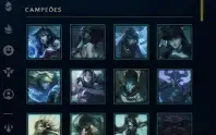Conta League of Legends Full Acesso - 46 Champs e 46 Skins