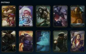 Conta League of Legends Full Acesso - 46 Champs e 46 Skins