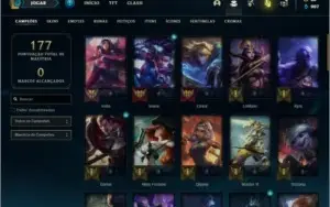 Conta ouro 1 na md10 ainda com 35 skins e 53 champs