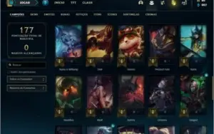 Conta ouro 1 na md10 ainda com 35 skins e 53 champs