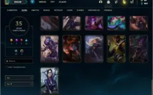Conta ouro 1 na md10 ainda com 35 skins e 53 champs